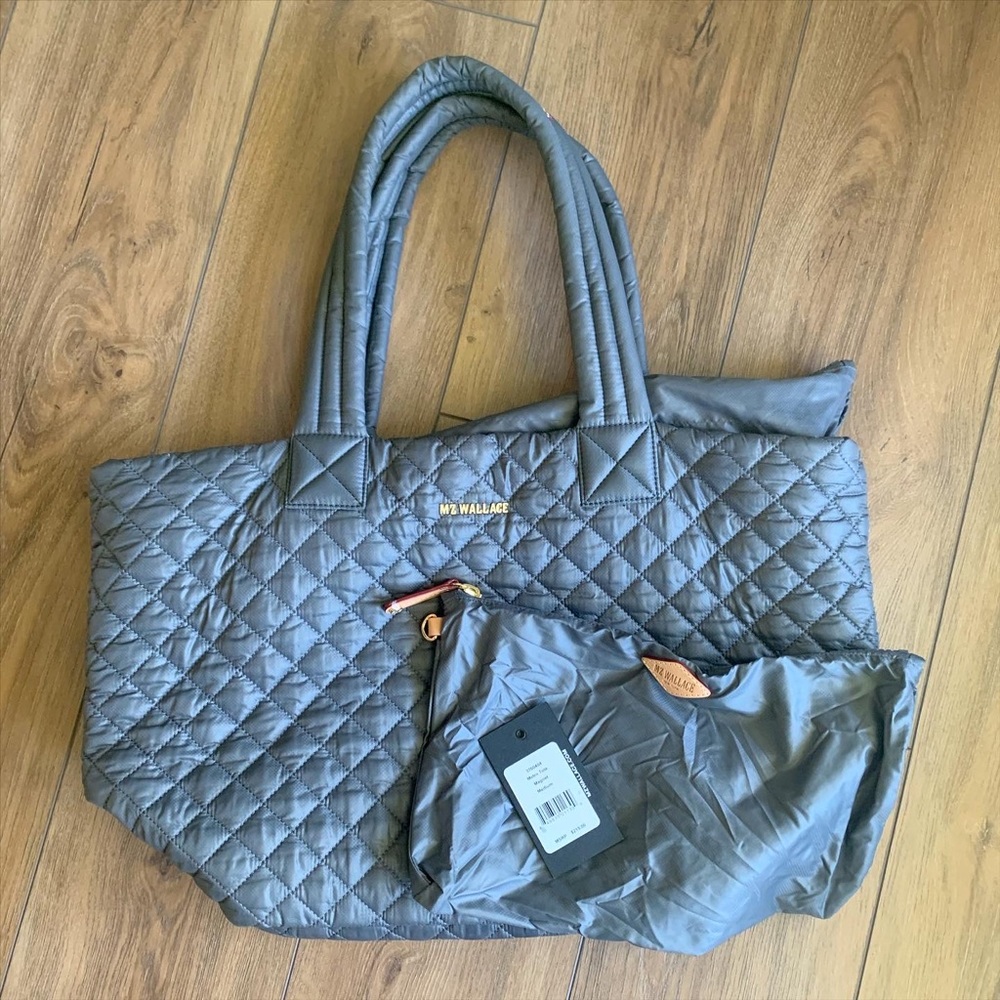 MZ Wallace Medium Metro Tote in Magnet